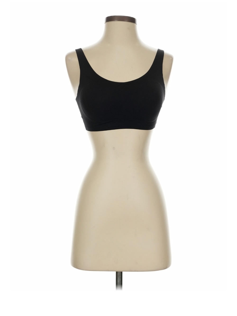 Uniqlo U Airism Everyday Comfort Black Wireless Scoop Neck Bralette